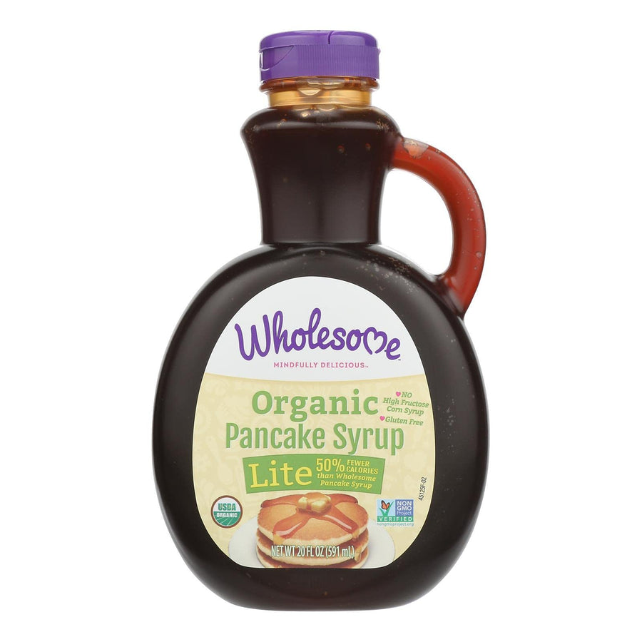 Wholesome Sweeteners Pancake Syrup, Lite, Organic