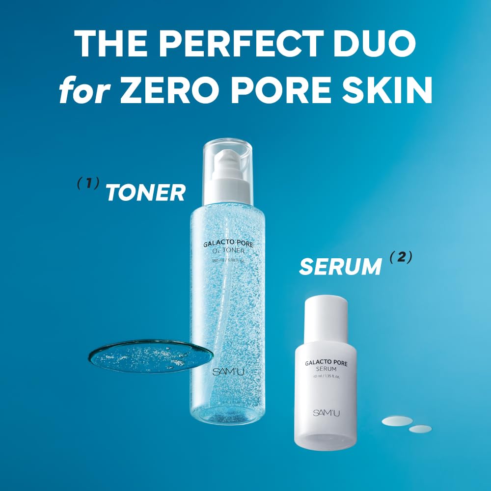 SAM'U Galacto Pore Serum, 1.35 fl oz