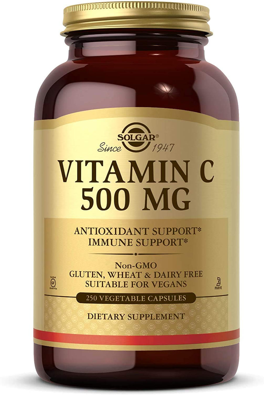Solgar Vitamin C, 500 mg, 250 Count