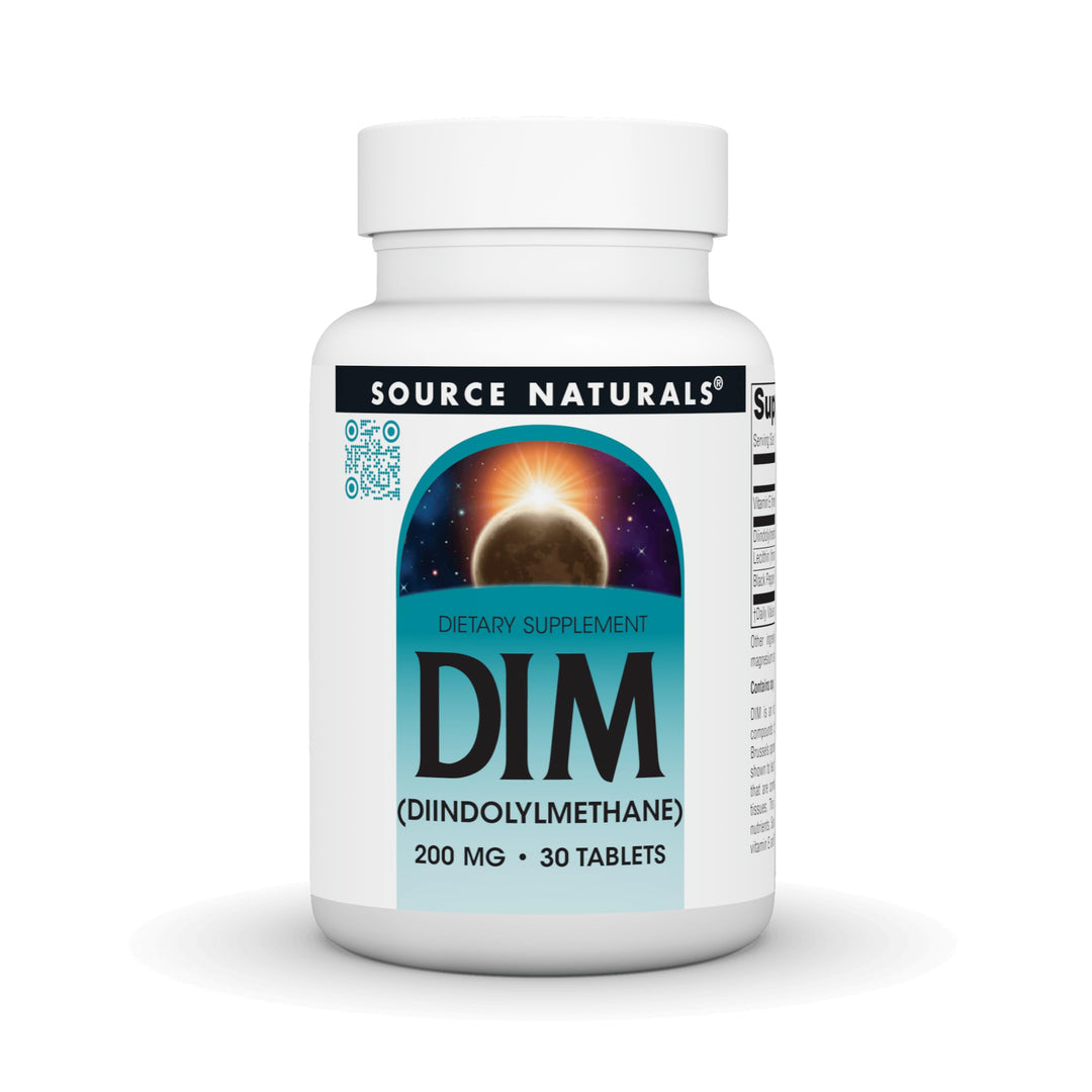 Source Naturals DIM Diindolylmethane 200 mg, 30 Count