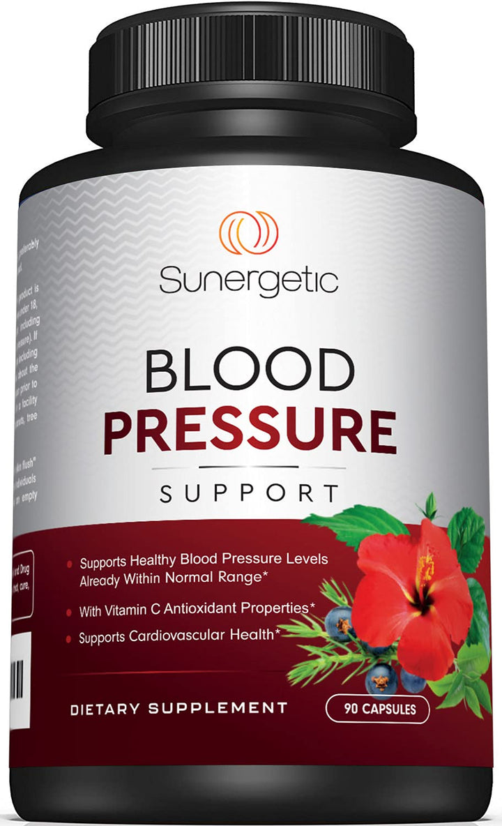 Sunergetic Blood Pressure Support Supplement, 90 Count