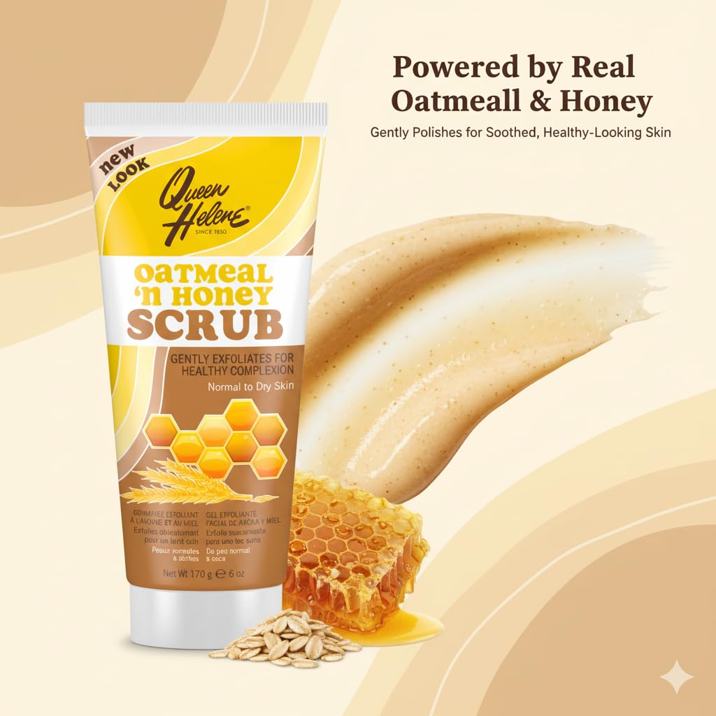 Queen Helene Oatmeal n' Honey Scrub, 170 g