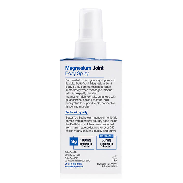 BetterYou Magnesium Joint Body Spray, 100 ml