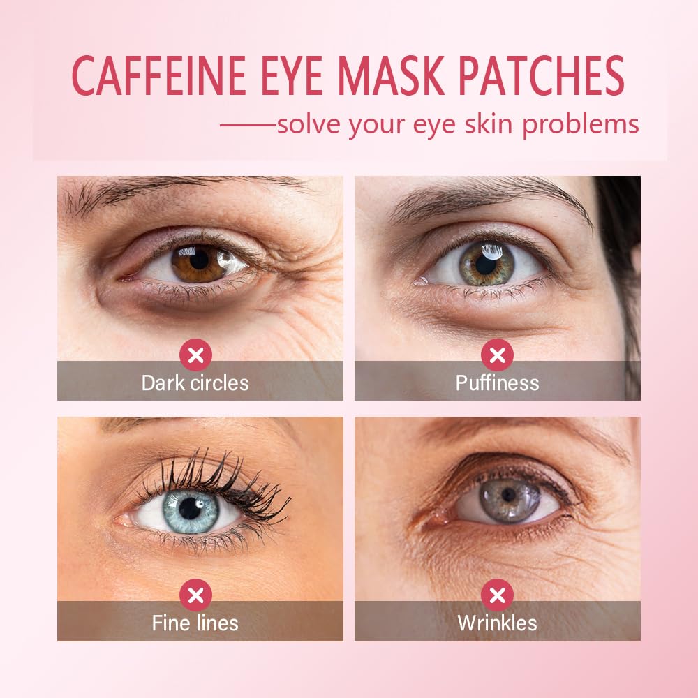 Fovcos Caffeine Eye Masks, 1 Count