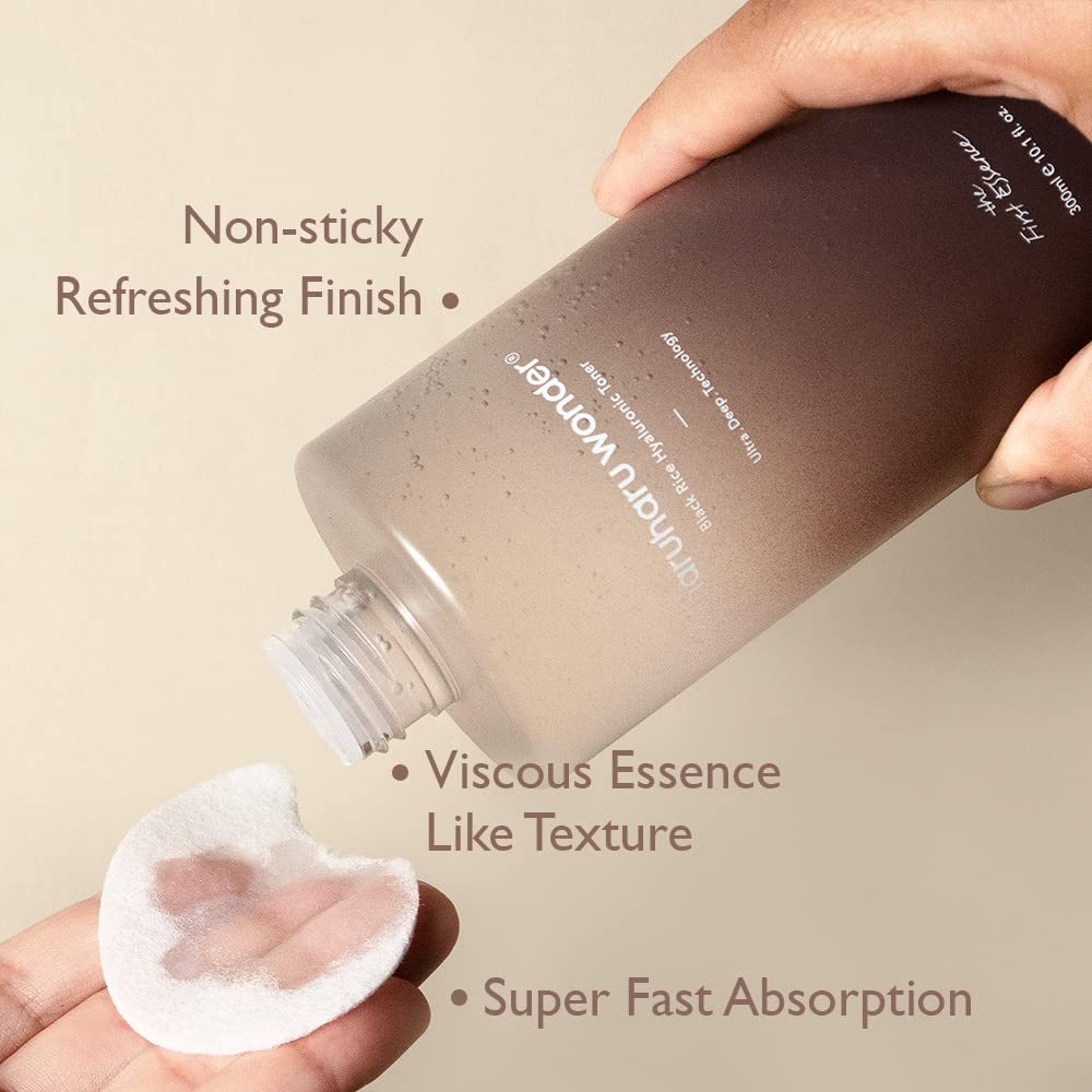 HARUHARU WONDER Black Rice Hyaluronic Toner, 300 ml