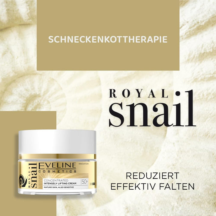 Eveline Cosmetics Royal Snail Strong Lifting Day and Night Cream, 50+, 50 ml