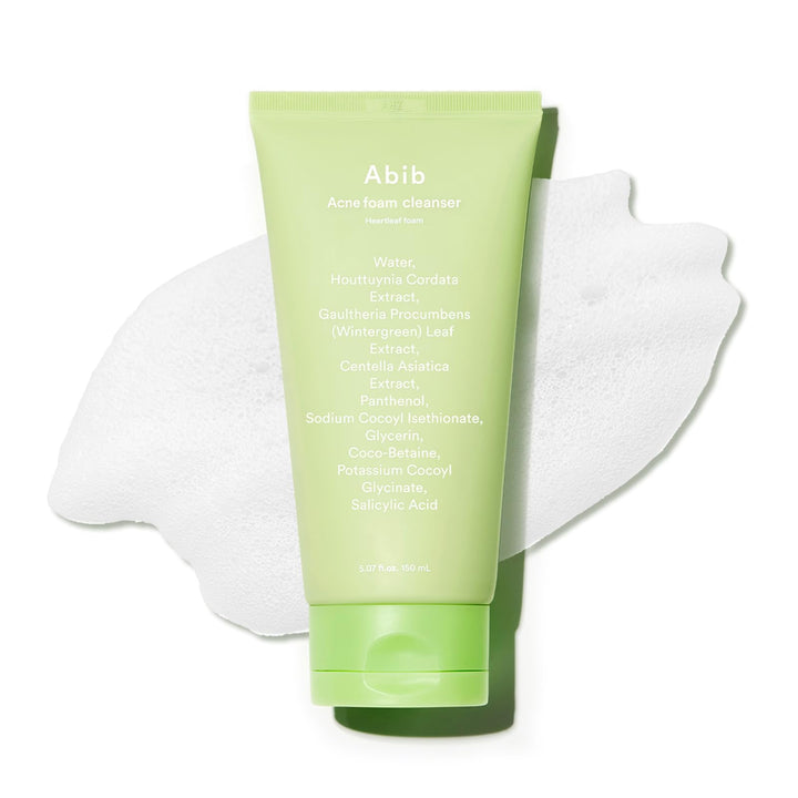 Abib Acne Heartleaf Foam Cleanser, 150 ml