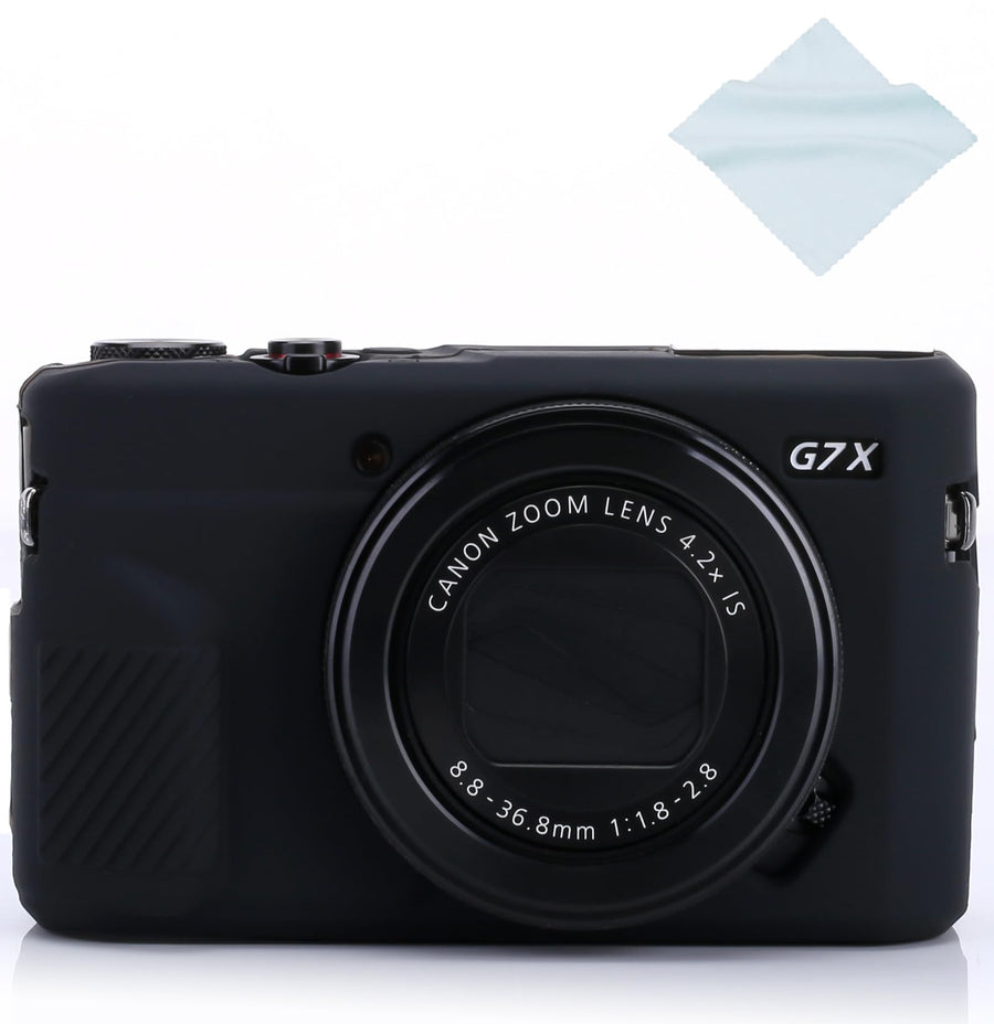 Yisau Camera Case for Canon Powershot G7X Mark II III, Black
