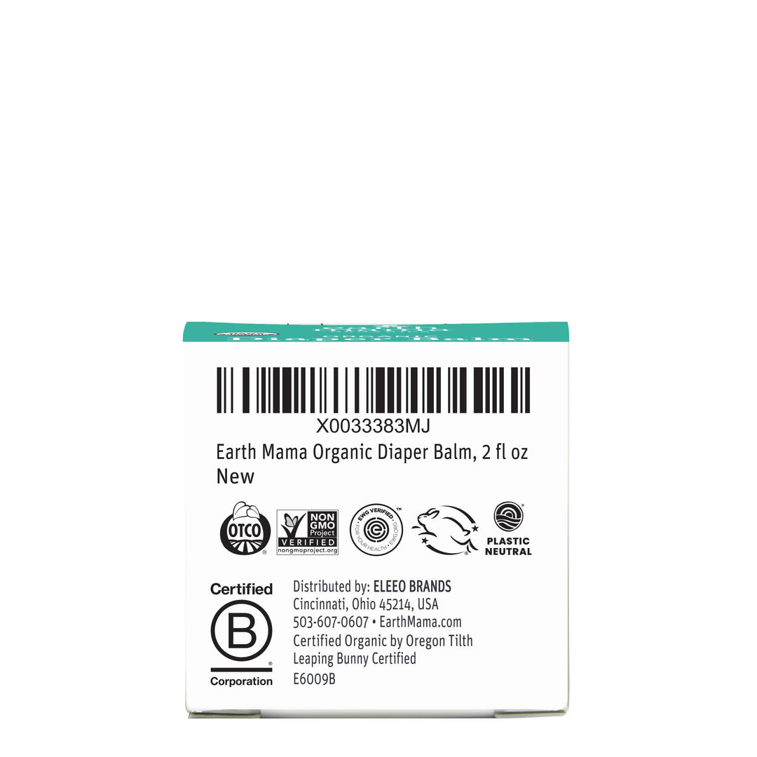 Earth Mama Organic Diaper Balm, Calendula, 2 fl oz