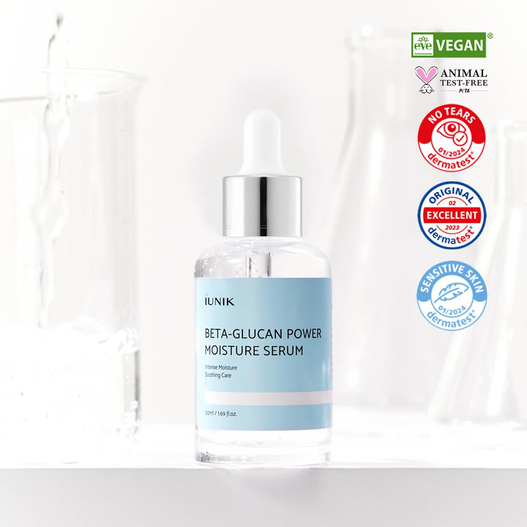 IUNIK Beta-Glucan Power Moisture Serum, 1.69 fl oz