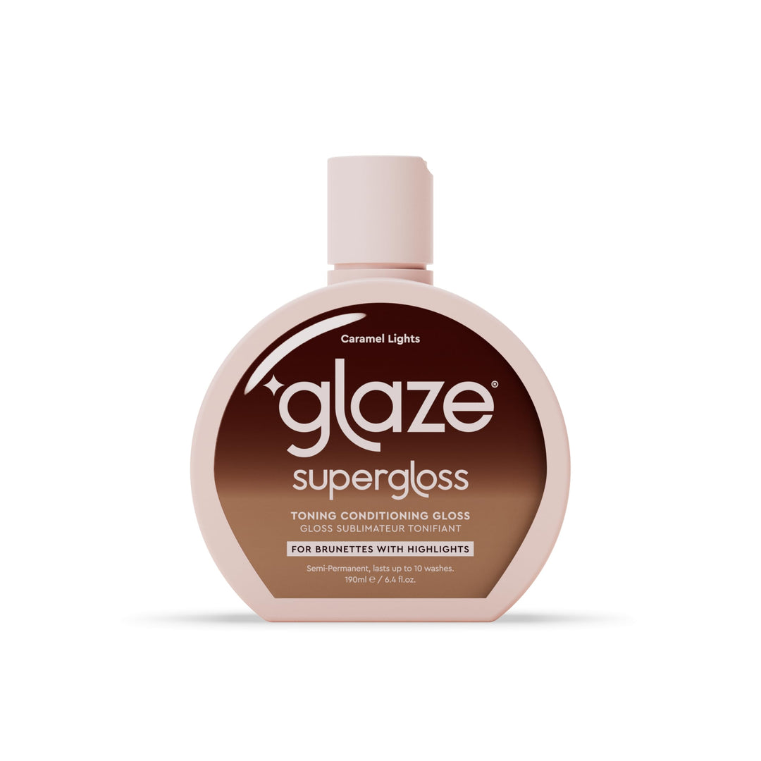 Glaze Supergloss Color Conditioning Gloss, Caramel Lights, 6.4 fl oz