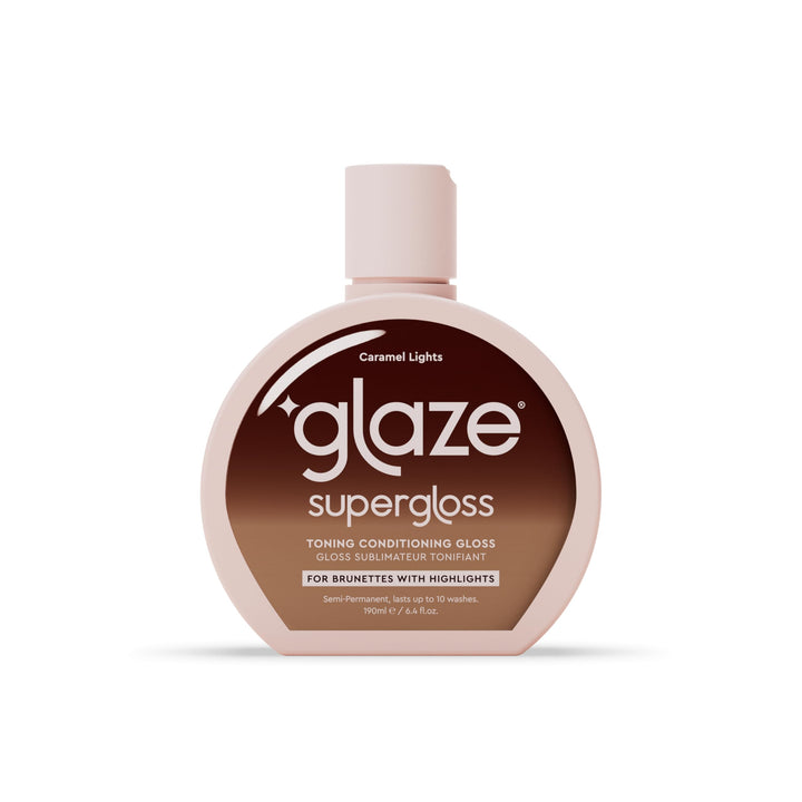Glaze Supergloss Color Conditioning Gloss, Caramel Lights, 6.4 fl oz