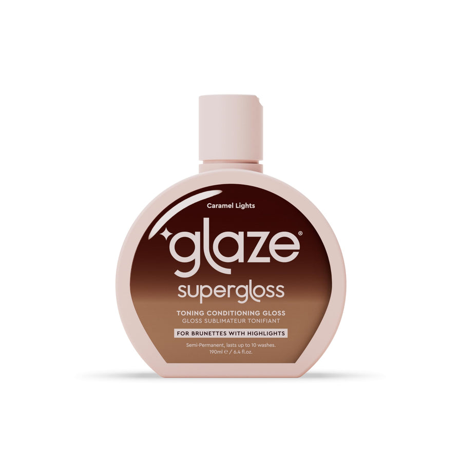 Glaze Supergloss Color Conditioning Gloss, Caramel Lights, 6.4 fl oz