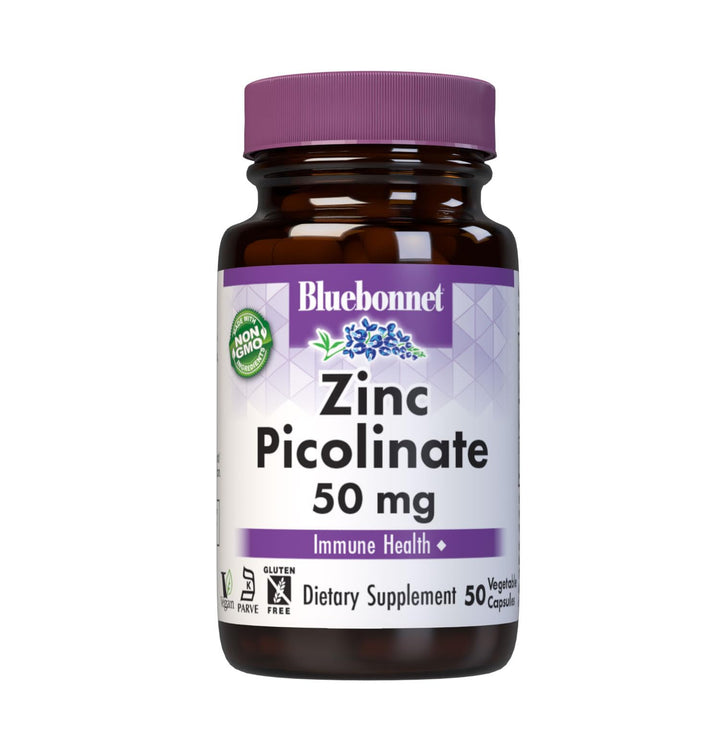 BlueBonnet Zinc Picolinate, 50 Count
