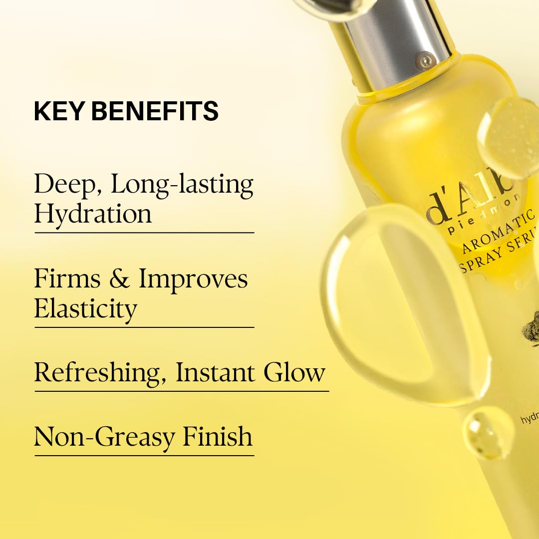 d'alba Piedmont White Truffle Aromatic First Spray Serum, 60 ml