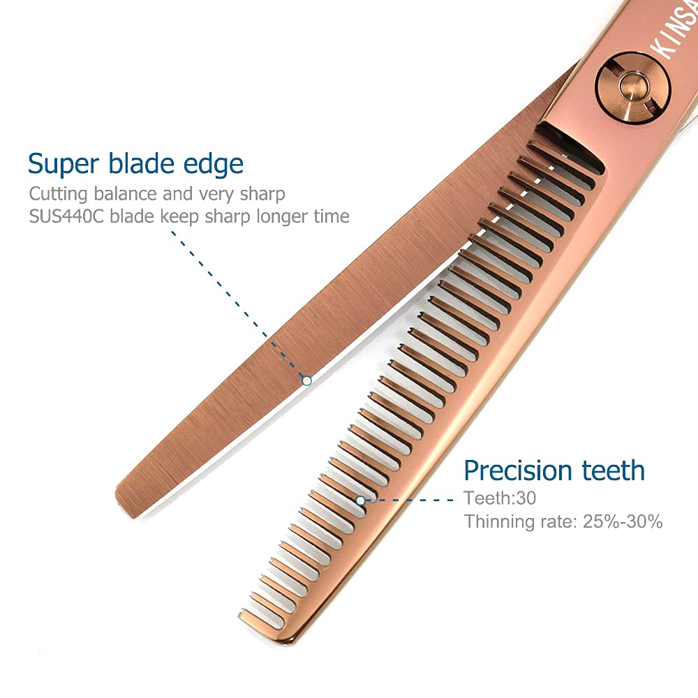 KINSARO Hair Thinning Scissors, 6 Inch