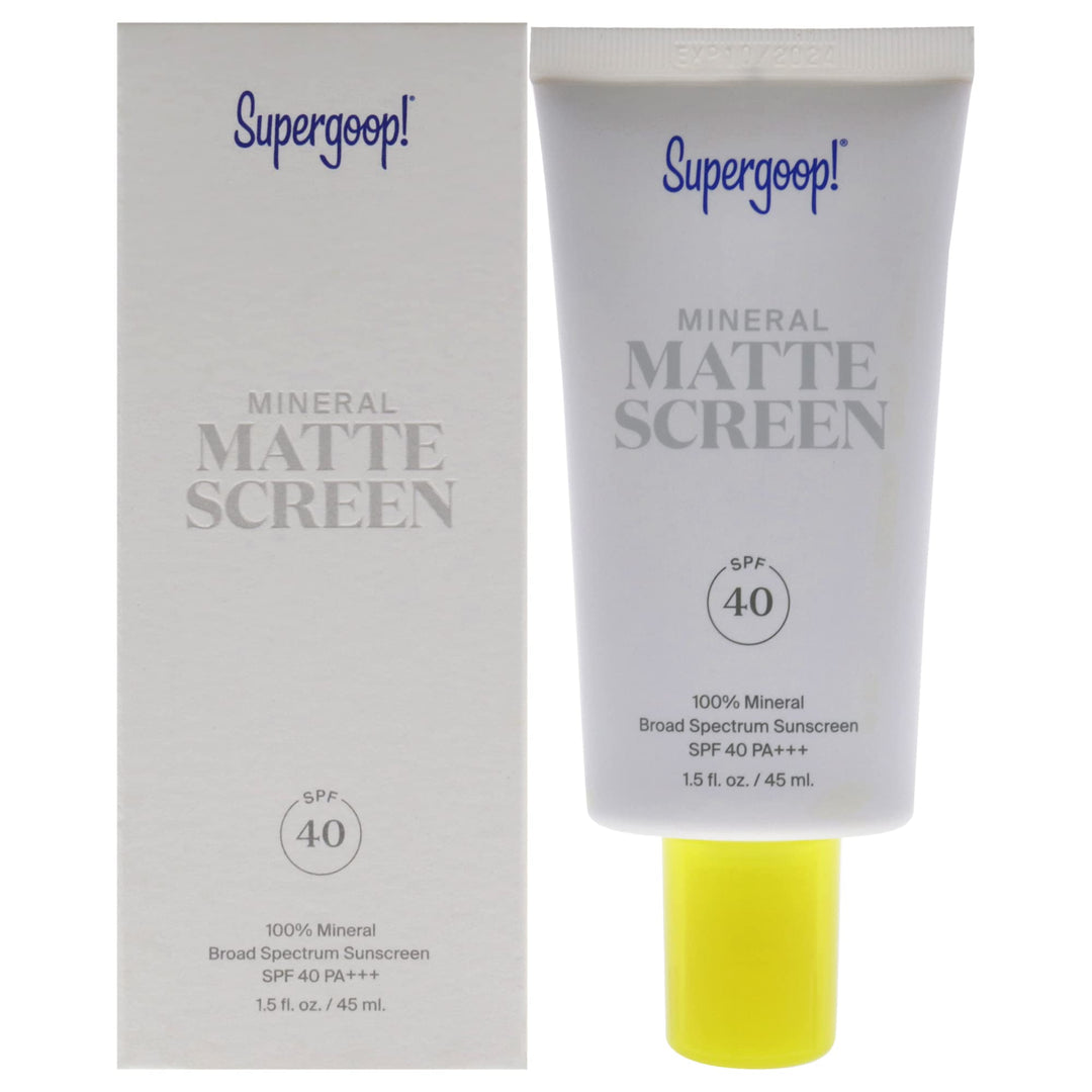 Supergoop! Mineral Smooth & Poreless Matte Screen, SPF 40
