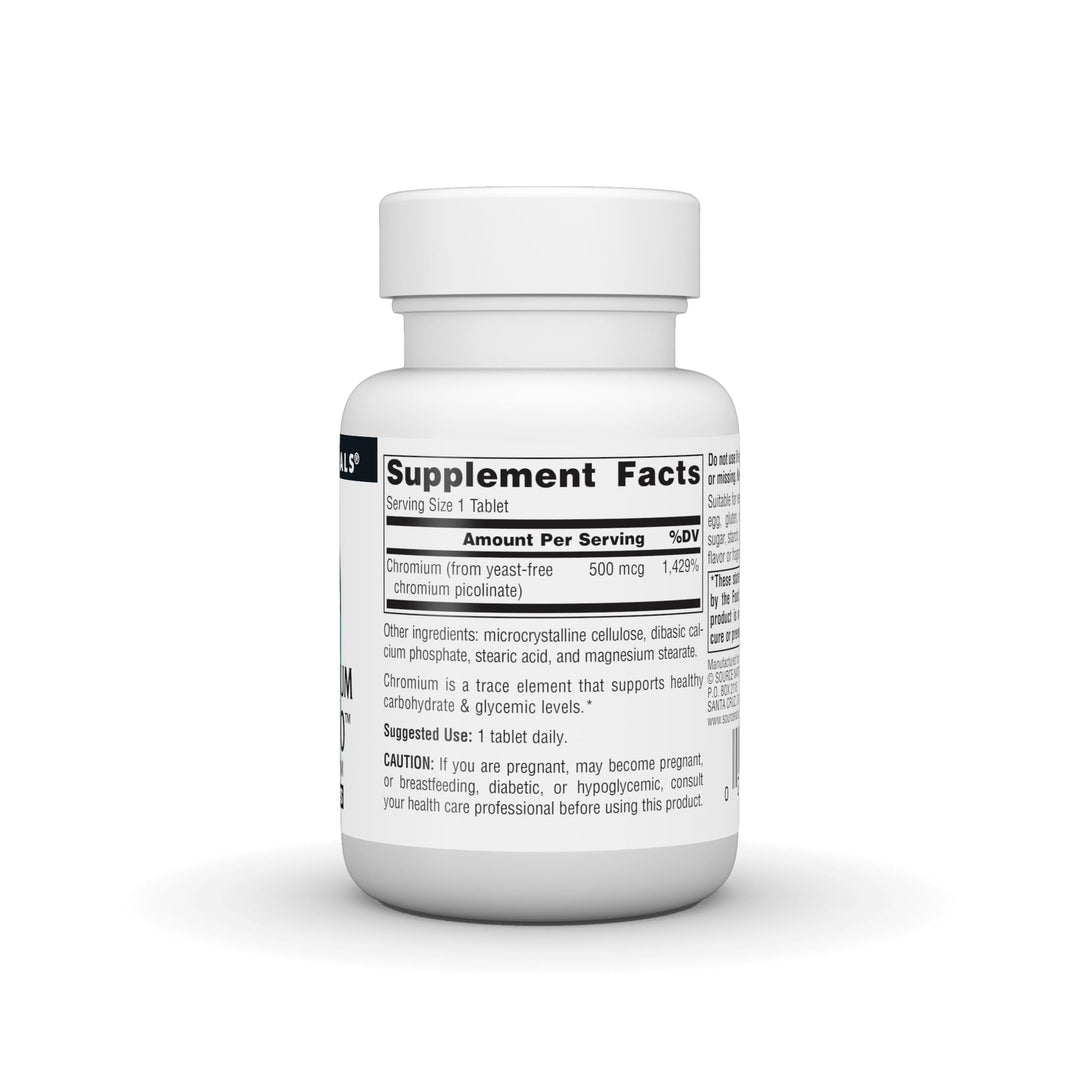 Source Naturals Ultra Chromium Picolinate 500, 500 mcg, 120 Count