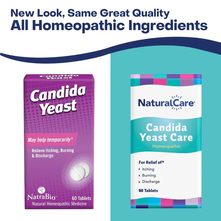 Natra-Bio Candida Yeast, 60 Count