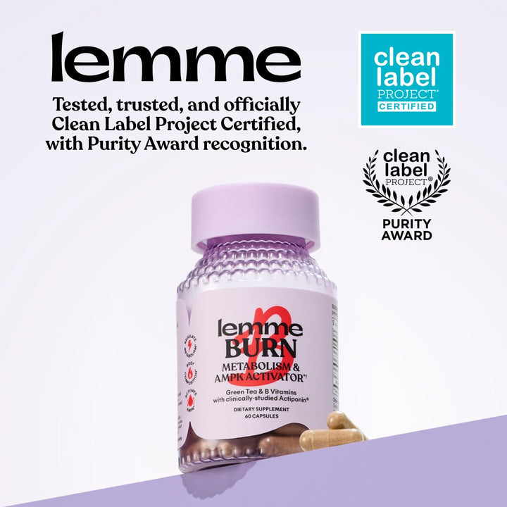 Lemme Burn Metabolism Supplement, 60 Count