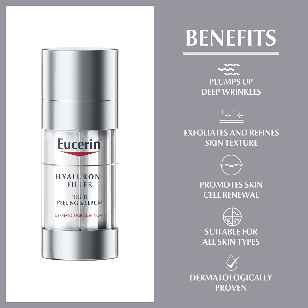 Eucerin Hyaluron Filler Peeling & Serum