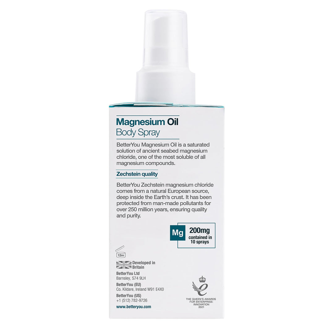 BetterYou Magnesium Oil Body Spray, 100 ml