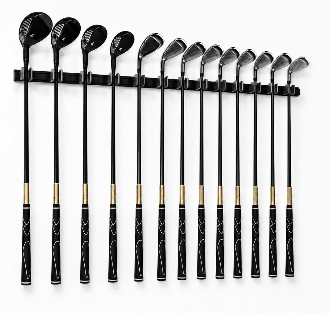 Generic Golf Club Holders, Black and Gray, 10 Count