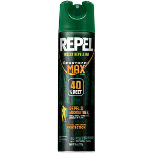 Repel Insect Repellent Sportsman Max, 40% DEET, 6.5 fl oz