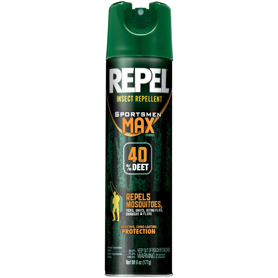 Repel Insect Repellent Sportsman Max, 40% DEET, 6.5 fl oz