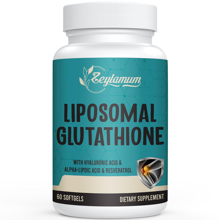 Zeylamum Liposomal Glutathione Softgels, 2400 mg, 60 Count