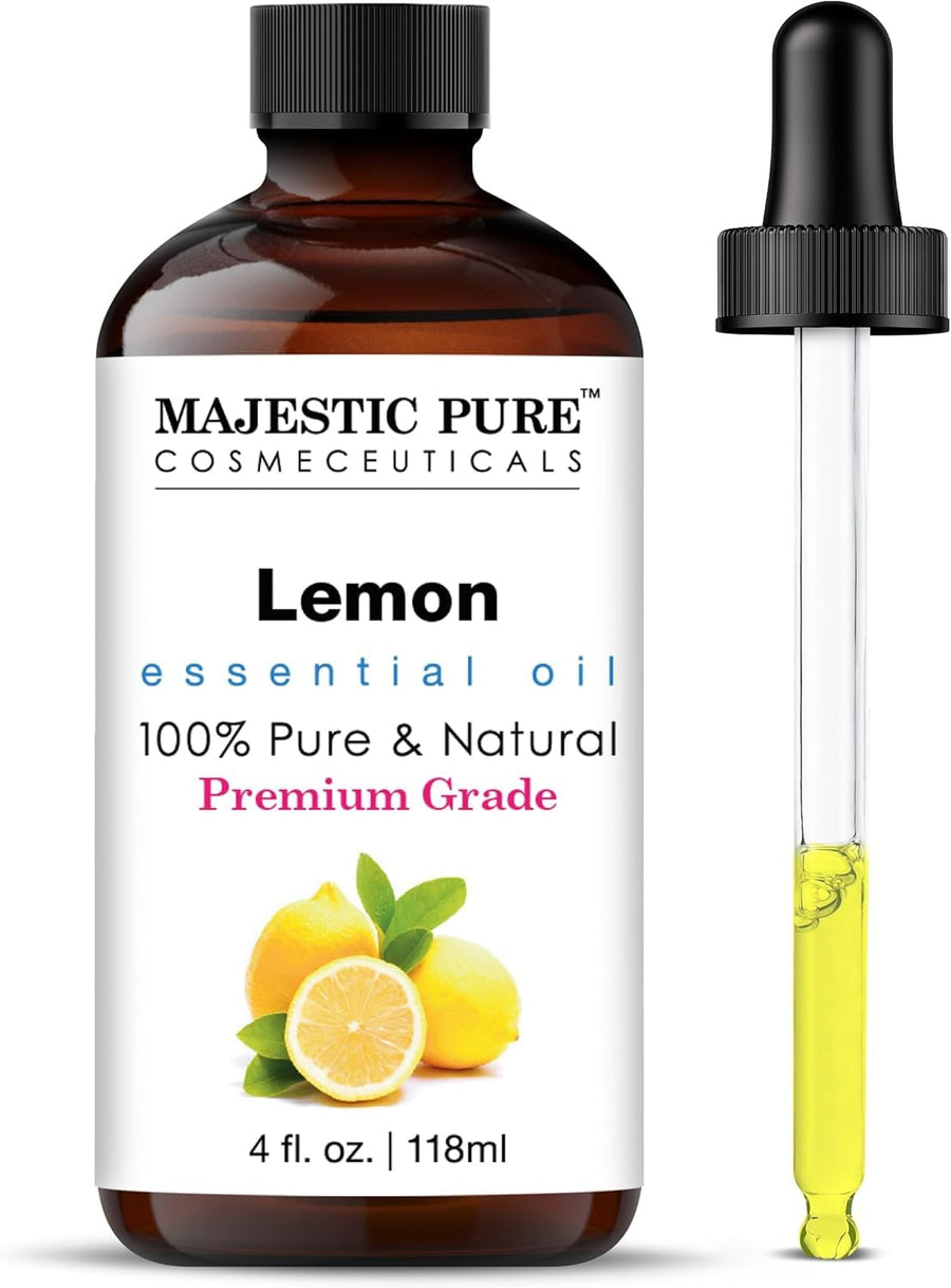 Majestic Pure Lemon Essential Oil, 118 ml