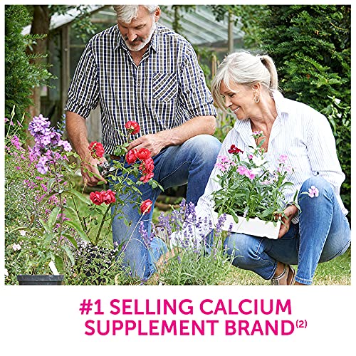 Caltrate 600+D3 Calcium and Vitamin D3 Supplement, Chocolate Truffle, 60 Count
