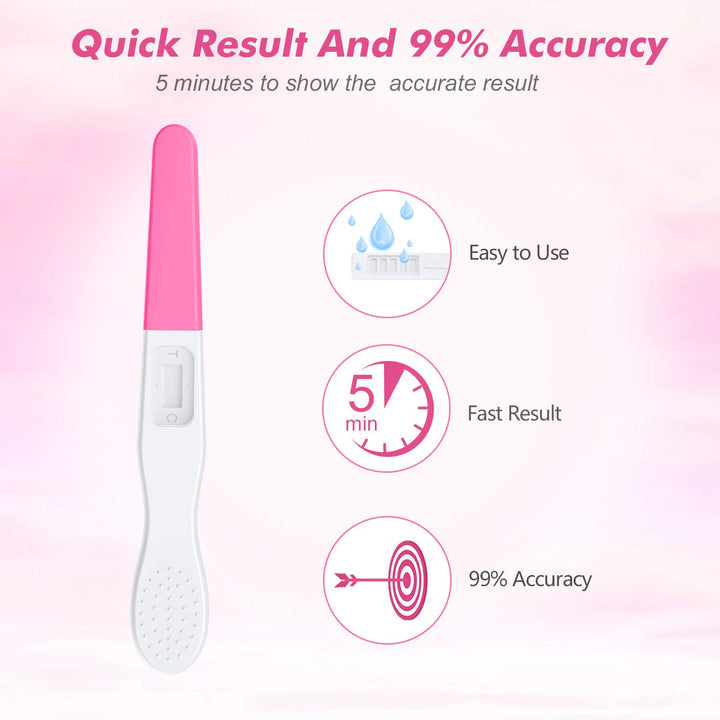 MOMMED 5 HCG Pregnancy Test, Midstream