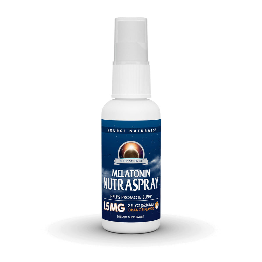Source Naturals Melatonin NutraSpray, Orange, 1.5 mg, 2 fl oz