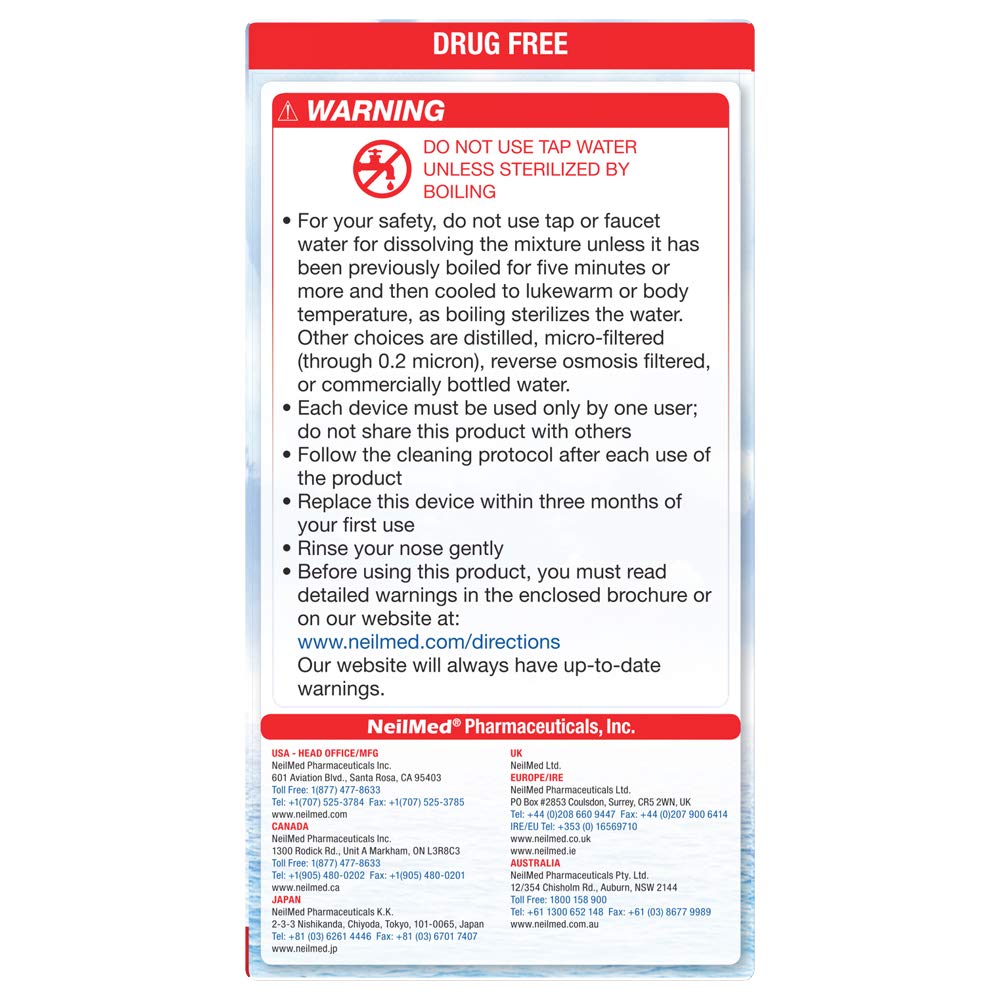 NeilMed Sinugator Cordless Pulsating Nasal Wash