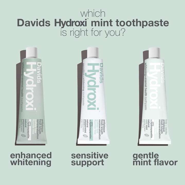 Davids Nano Hydroxyapatite Toothpaste, Peppermint, 5.25 oz