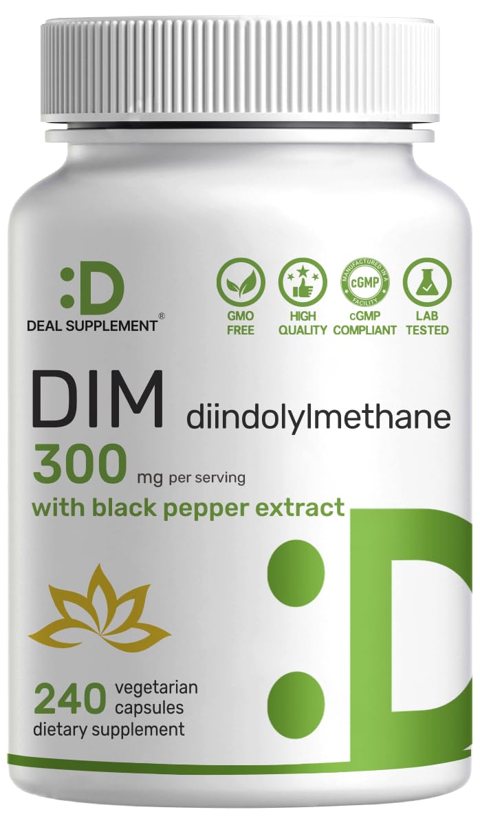DEAL SUPPLEMENT DIM Supplement, 300 mg, 240 Count