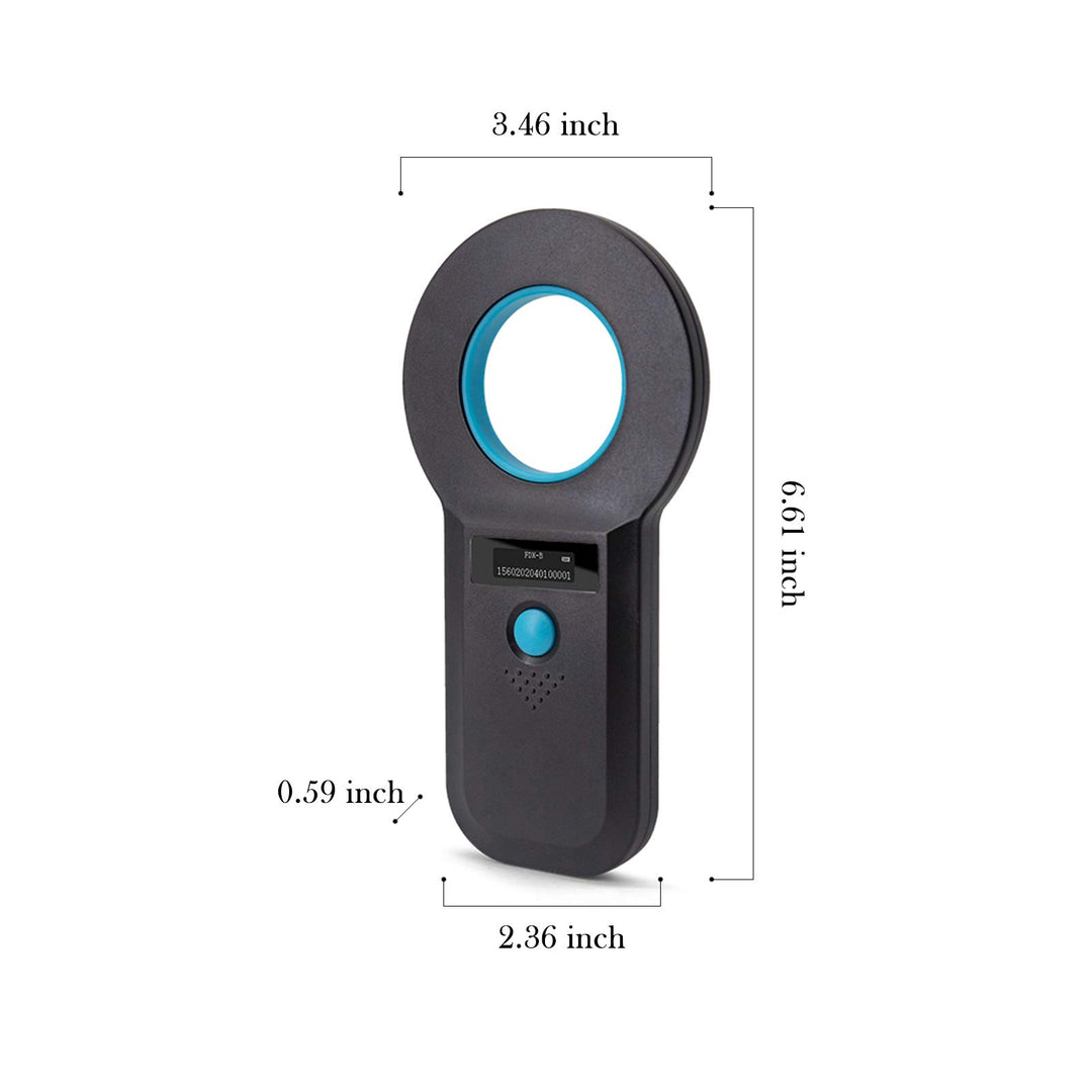 Smoostart Pet Microchip Scanner, Black