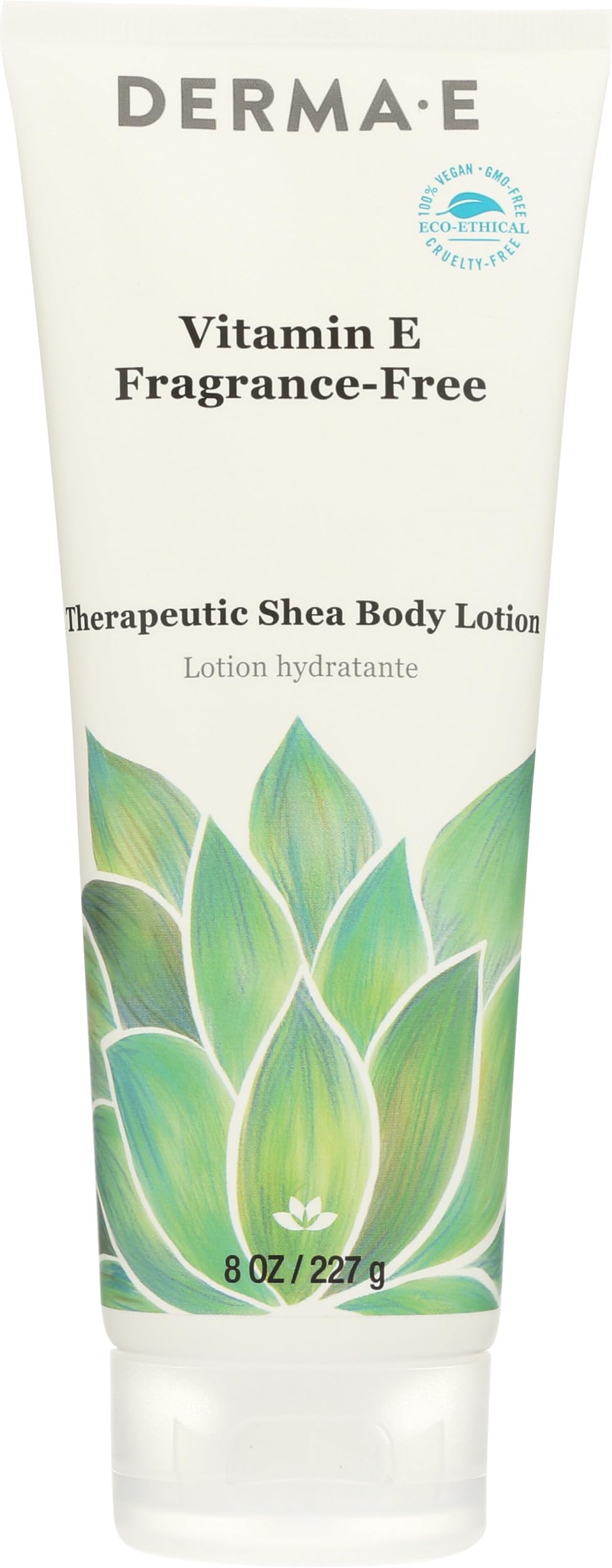 Derma E Vitamin E Intensive Therapy Body Lotion, Fragrance Free, 8 fl oz
