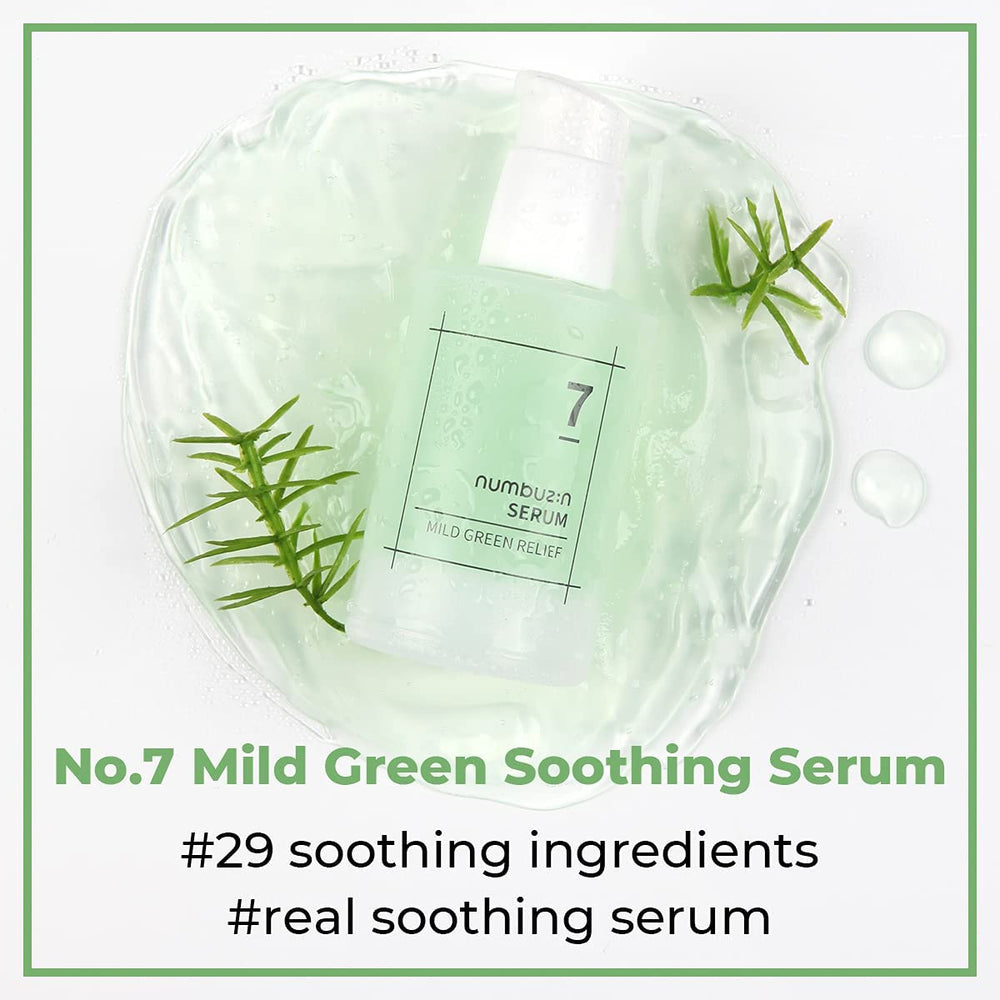 numbuzin No.7 Mild Green Soothing Serum, 1.69 fl oz