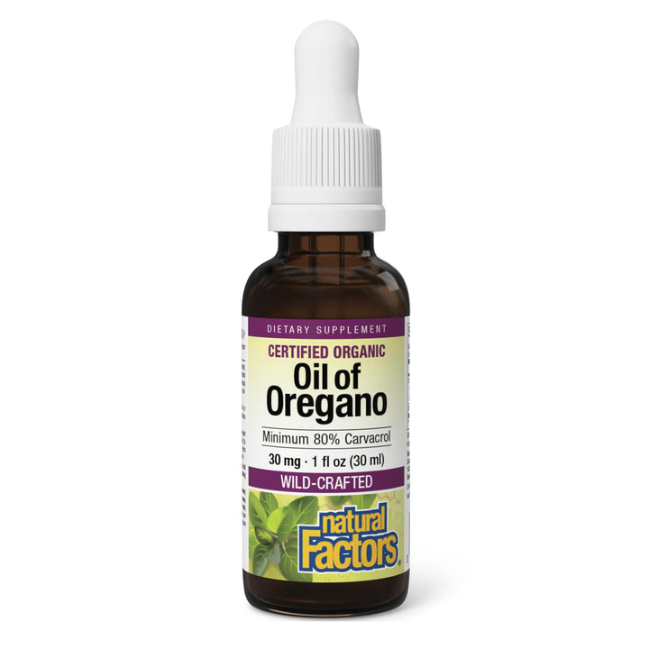 Natural Factors Organic Oil of Oregano, 30 ml