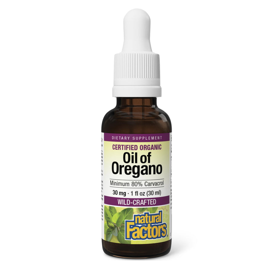 Natural Factors Organic Oil of Oregano, 30 ml
