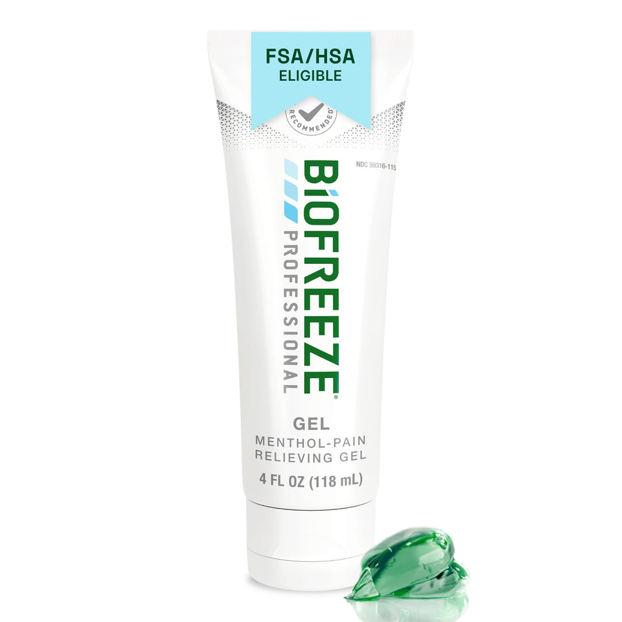 Biofreeze Professional Pain Relief Gel, Green, 4 oz