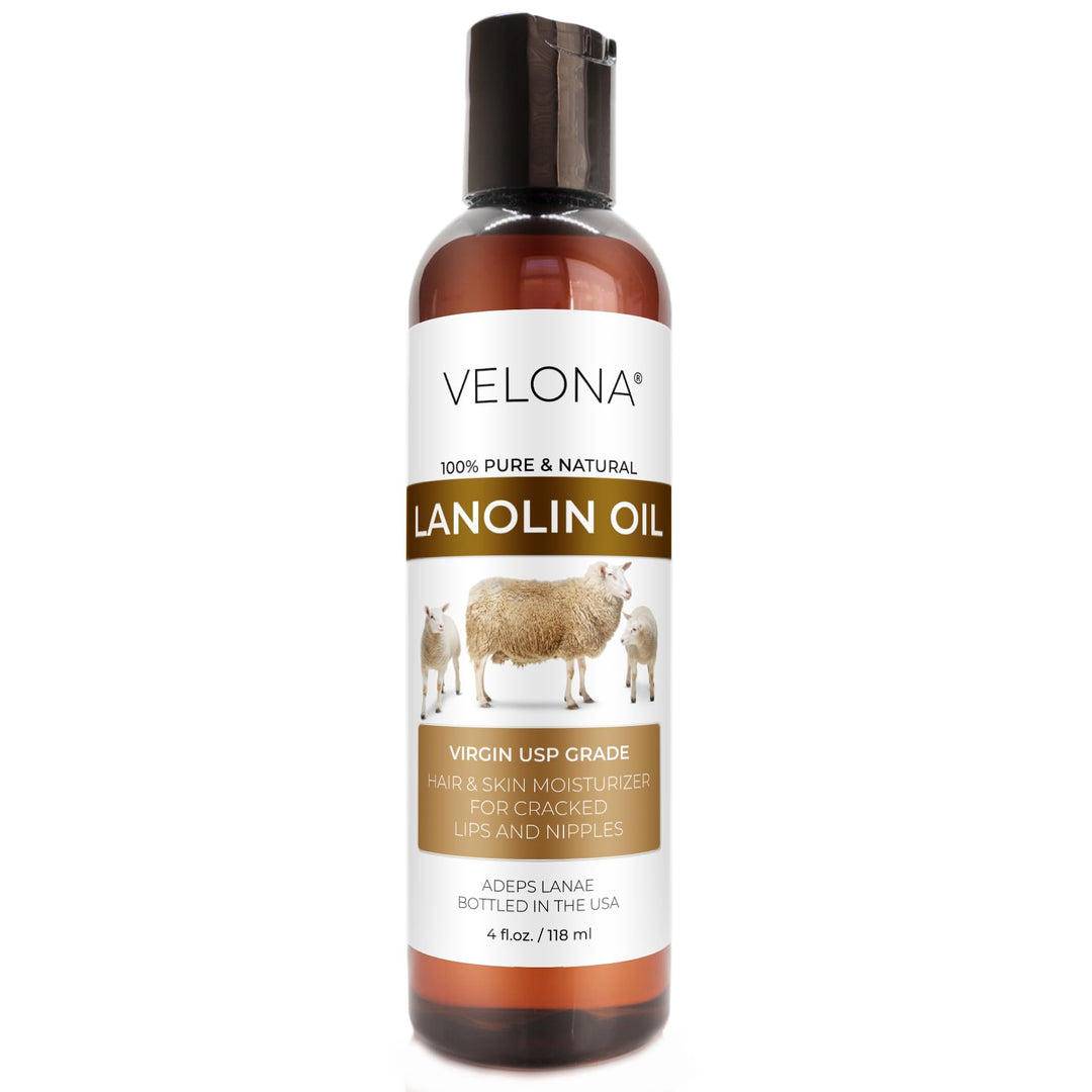 velona Lanolin Oil USP Grade, 4 fl oz