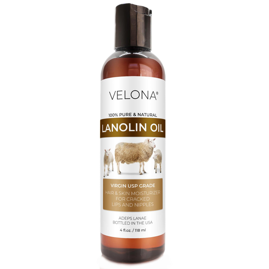 velona Lanolin Oil USP Grade, 4 fl oz