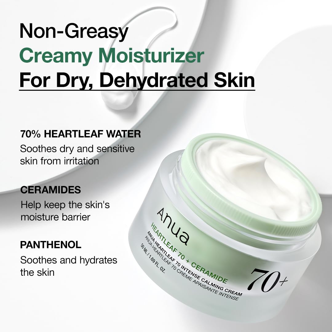 ANUA Heartleaf Intense Calming Cream, 50 ml