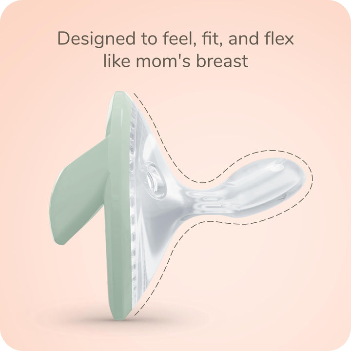 NUK for Nature Simply Natural Pacifier, 0-6M