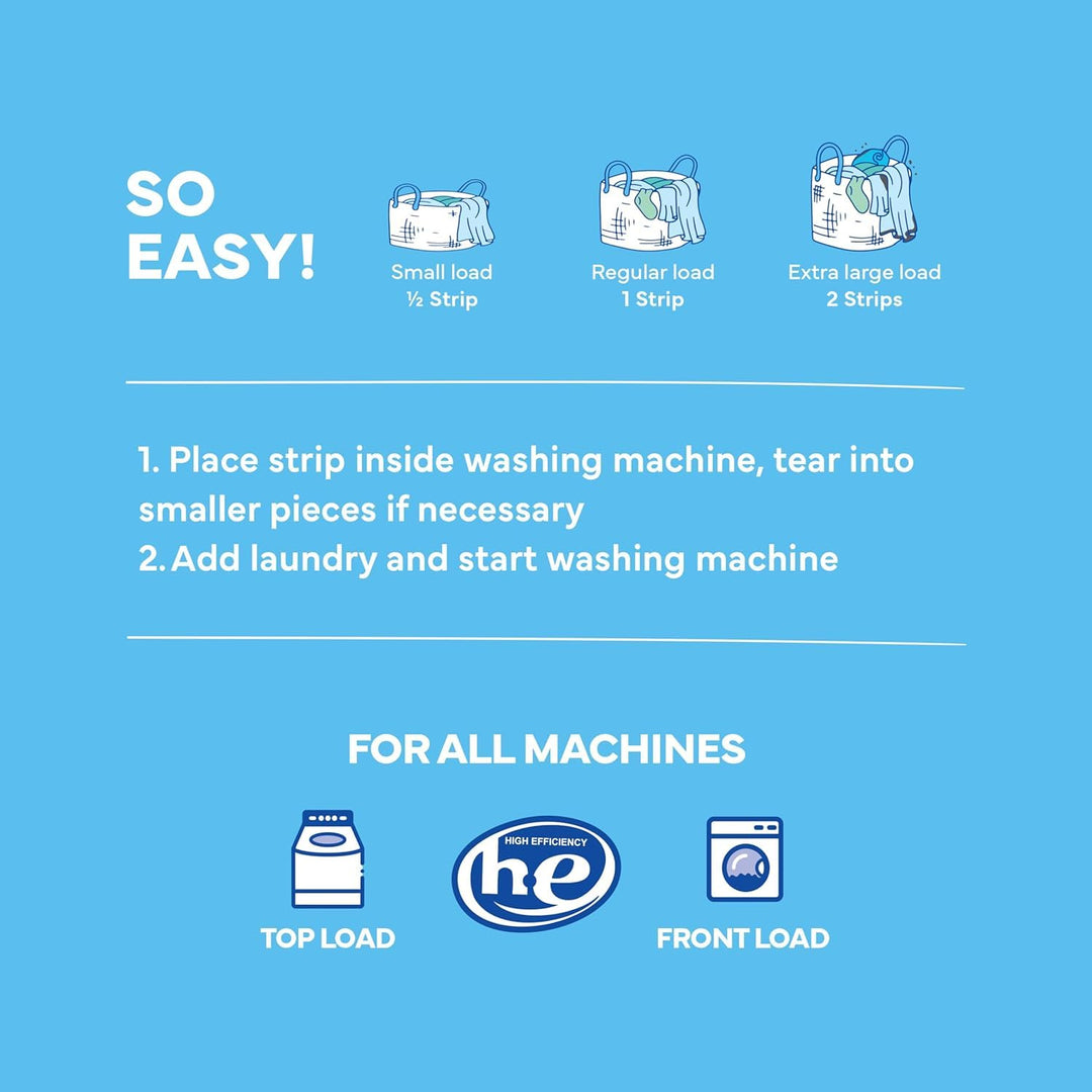 Tru Earth Laundry Detergent Sheets, Fresh Linen, 32 Count
