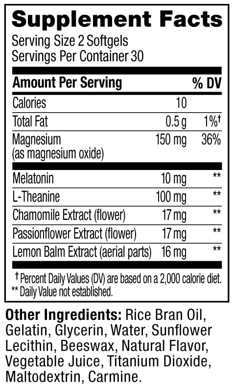 OLLY Ultra Strength Sleep Softgels, 10 mg, 60 Count