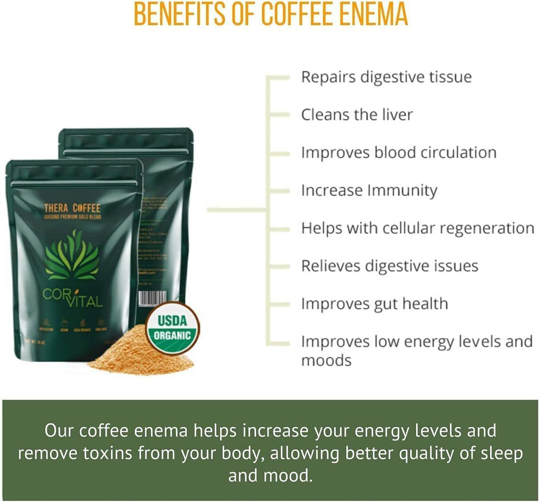 Cor-Vital Coffee Enema Roast, 1 lb